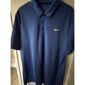 Nike Dri-Fit Polo Shirt Size XL Men's Game Royal‎
